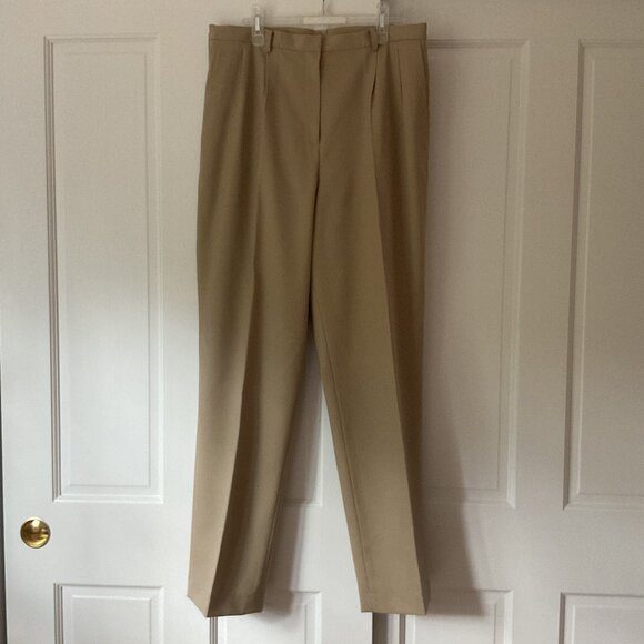 Land's End Misses 14Tall Wool Gabardine Pants - Picture 2 of 10